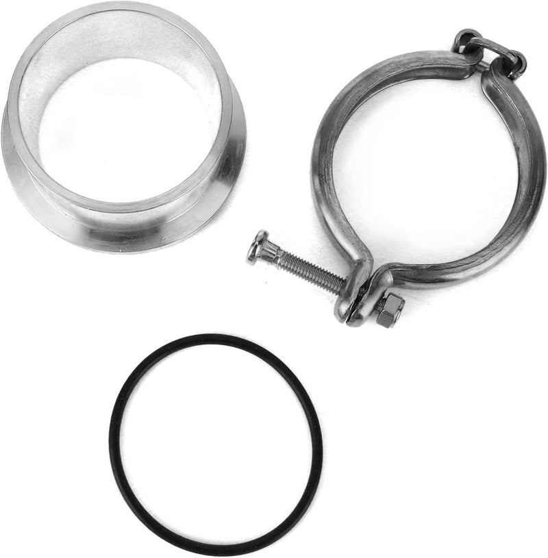 Srliya Turbo Compressor V Band Flange Clamp Accessory Fit for Holset HX35 HX35W HX40W Turbo - Image 1
